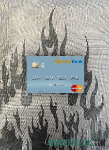 Suriname Finabank N.V. Mastercard Photolook Frente exemplo real